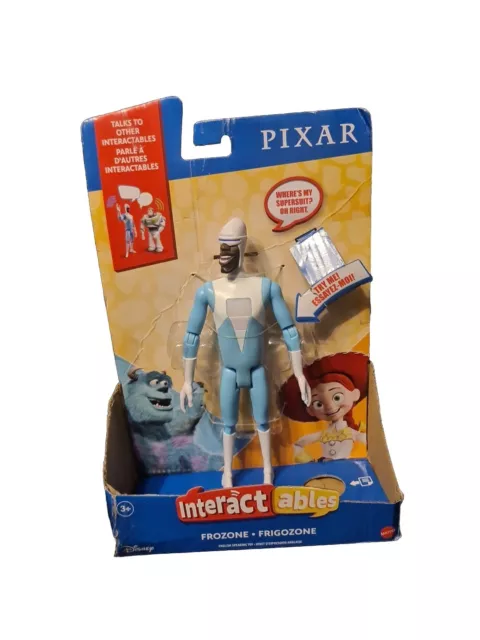 Disney Pixar Interactables The Incredibles - Frozone Talking Figure