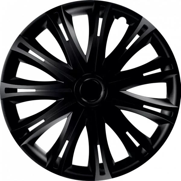 Peugeot Full Set Of 4 15" Inch Hub Caps Wheel Trims Cover Abs Plastic Black