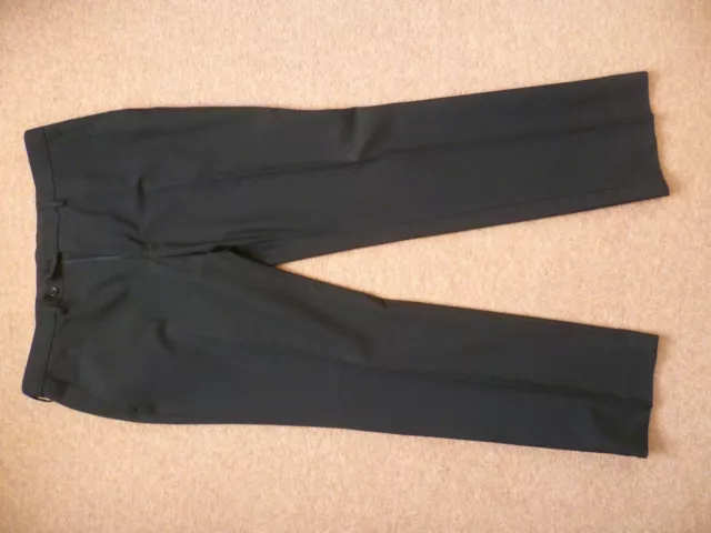 Mens Black Formal Trousers By Next Size 36R