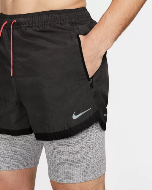 Nike Herren Kurze Hose Dri-FIT ADV Run Division 3-In-1 Running Shorts DM4632-010 3