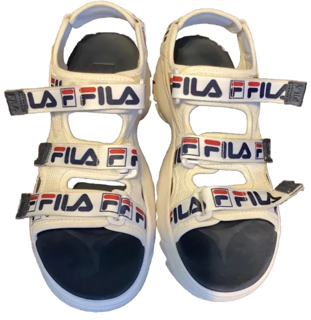 Fila Women's Disruptor Platform Sandals In Black/white | ModeSens