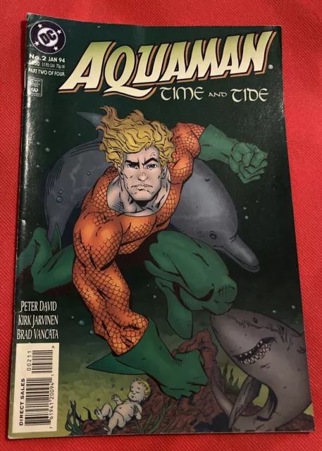 1994 Aquaman #2  Time and Tide DC Comics comic book