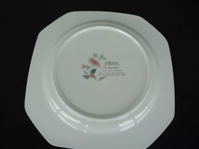 mikasa continental silk flowers   f 3303  dinner plate 2