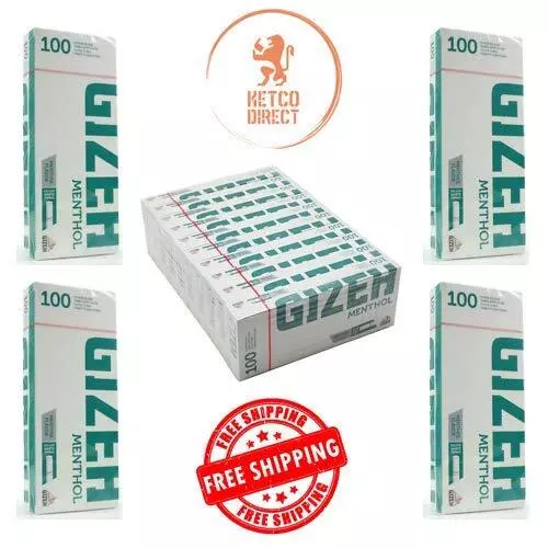 GIZEH Make Your Own FILTER TUBES MENTHOL King Size Tubing Paper