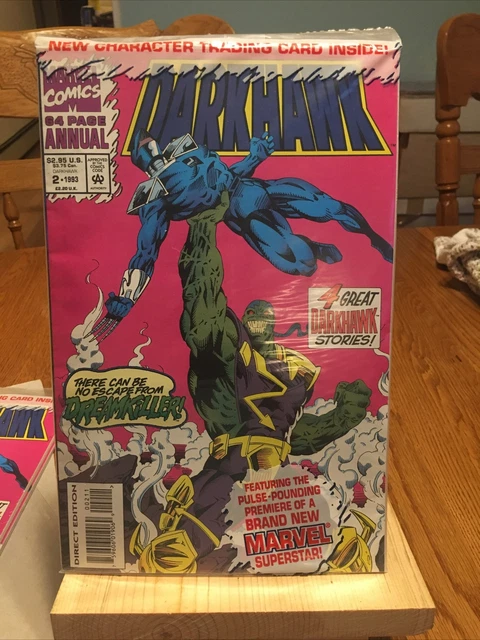 MARVEL COMICS: : DARKHAWK Vol. 1 No. 2 ANNUAL . 1993.  STAN LEE PRESENTS