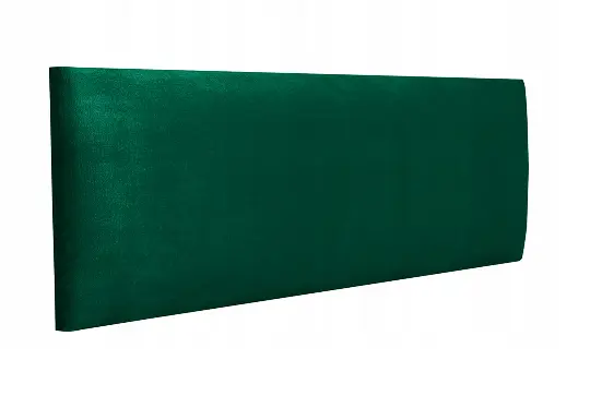 Cabezales de terciopelo verde de felpa con paneles de pared - hechos a medida disponibles en el Reino Unido