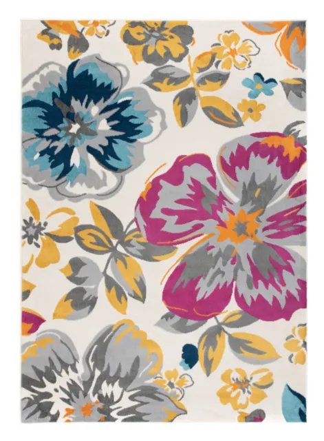 Rugshop Area Rugs Modern Floral Design Carpet  Runner Rugs for Sale Round Rugs