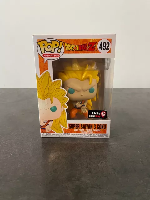 Pop Super Saiyan Goku 3 492 Funko