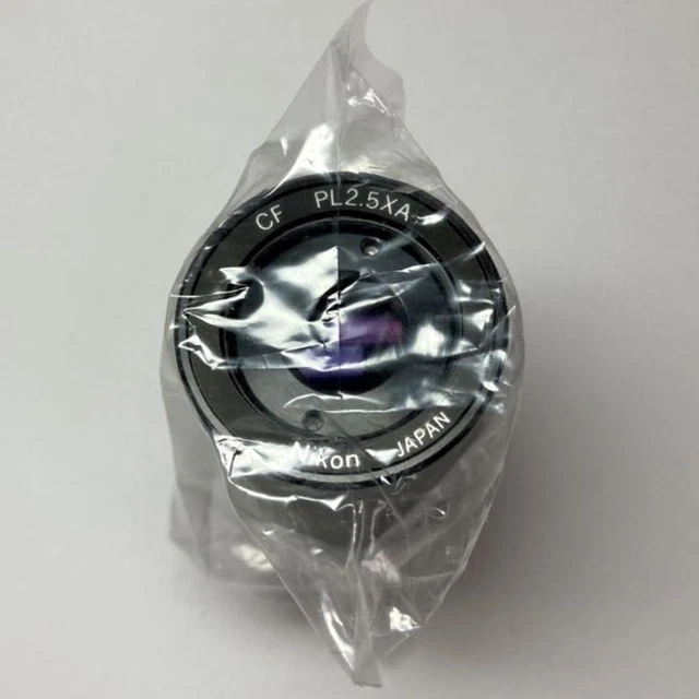 Nikon CF PL2.5xa Eyes Lens for microscope unused 2201