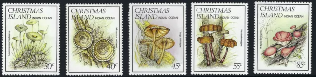 1984 Christmas Island SG# 185-189 Fungi set of 5 Mint MUH MNH