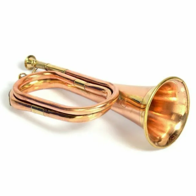 Bugle Copper And Brass Antique Look Classy Gift Items Old School Orchestra Band