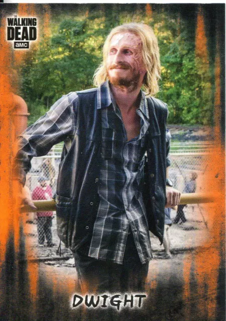 Walking Dead Hunters & Hunted Orange Base Card #19 Dwight