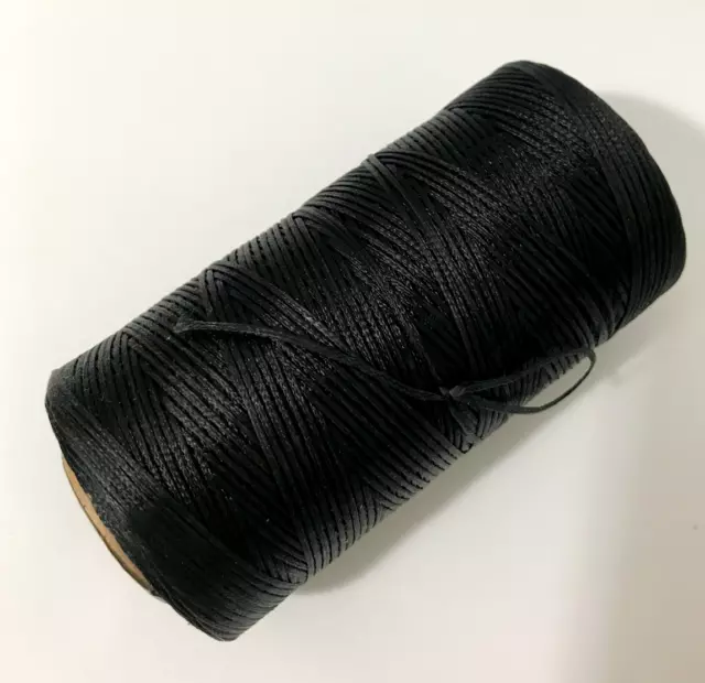 150D Flat Waxed Thread Leather Hand Sewing Stiching Cord 284Yards 70 colors+