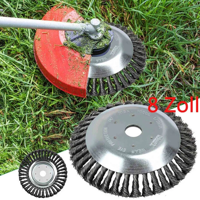 PROFI GRASSCHNEIDER KOPF Trimmer Rasenmäher Garten Unkrautbürste