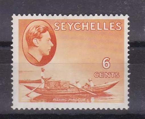 SEYCHELLES (24K32) SG 137 - 1938 6c Orange - VLH