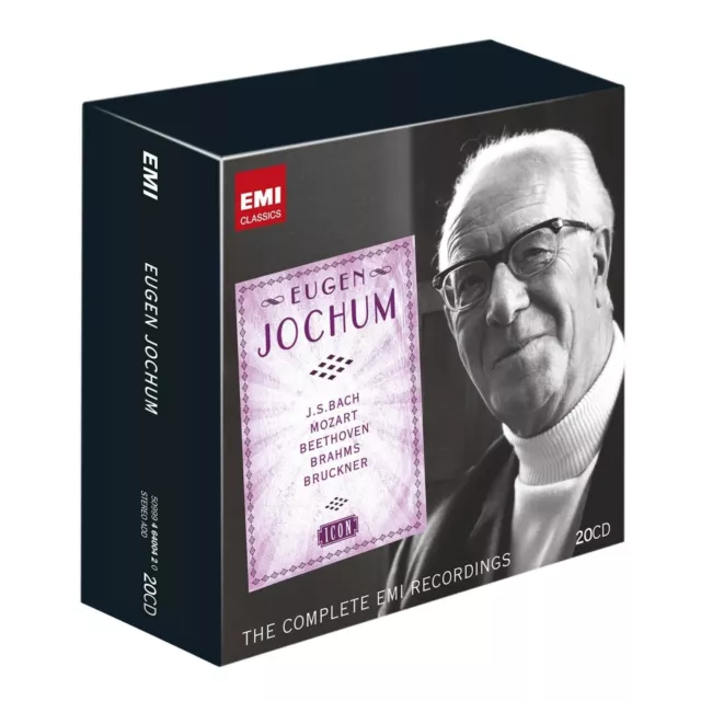 Icon: Eugen Jochum 20 Cd Neu Sinfonie Klassik Bach/Beethoven/Bruckner/Brahms