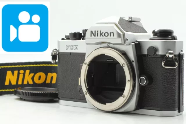 🎦👀[Casi MINT] Nikon NUEVO cuerpo de cámara de película SLR FM2 FM2N...