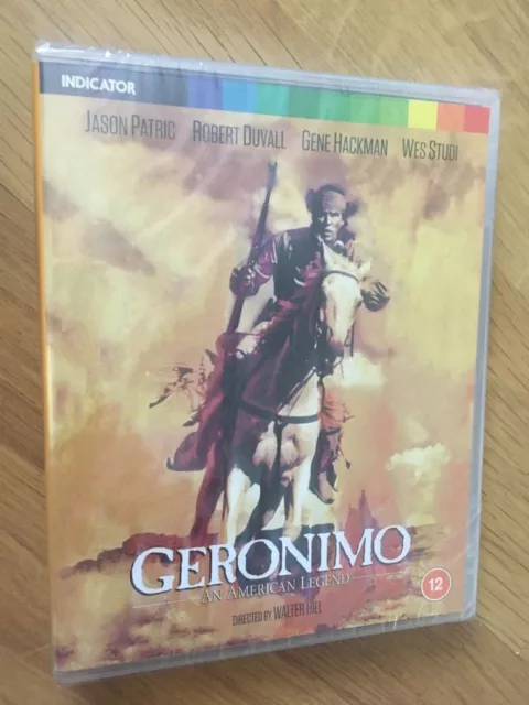 Geronimo - Western (LTD Edition) (Blu-ray) Walter Hill - Indicator - NEW SEALED