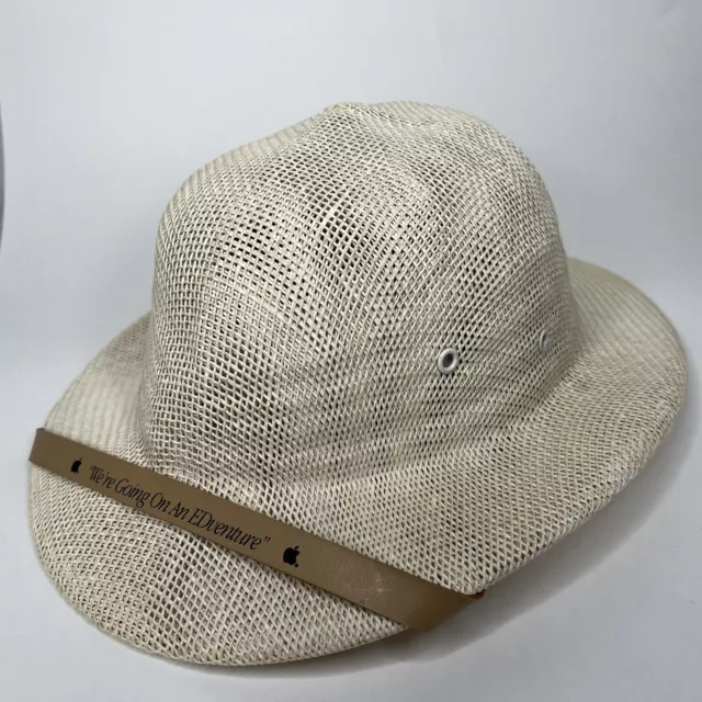 Vintage Apple Mac Safari Hat Computer Promotional Macintosh IIe IIc Era