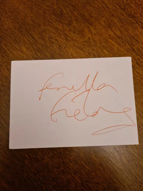 FENELLA FIELDING  carry on films original autograph