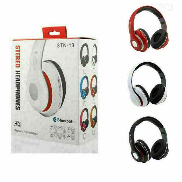 STN13 Multifunction Over-Ear Bluetooth 5.0 Wireless Foldable Subwoofer Headphone