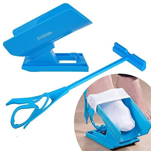 Enfile Bas et chaussettes Aide à mettre Chaussettes on off Sock Slider Kit Ch...