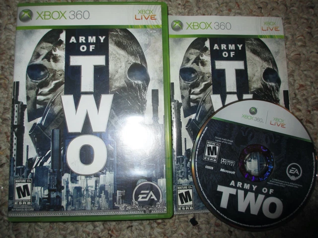 Army of Two 2 Original (Xbox 360, 2008) Complete