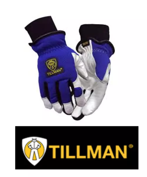 Tillman 1590 Top Grain Pigskin Thinsulated Lined Winter Gloves.  M,L,Xl