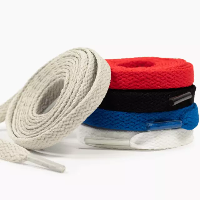 Shoe Laces Replacement For Air Jordan 1 - 8 Nike Dunk Flat Cotton Laces