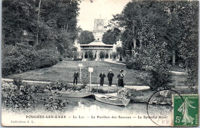 58 POUGUES LES EAUX  -carte postale ancienne [JR03919]