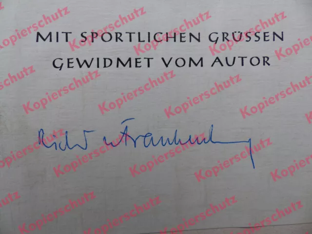 sign. Buch Richard von Frankenberg Rennfahrer unserer Zeit Motorsport Auto 1956 3