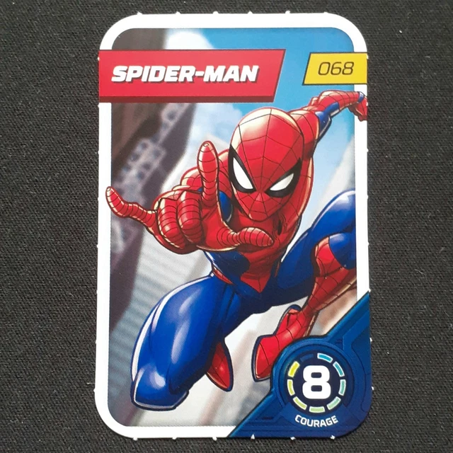 CARTE MARVEL LECLERC 2023 Spider Man N°68 Défie Tes Héros COLLECTOR EUR 4,90 PicClick FR