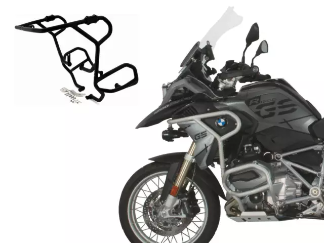 Sturzbügel Aluminium für BMW R 1200 GS (K50) matt schwarz