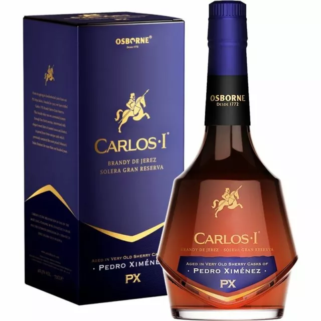 Carlos I Pedro Ximenez Brandy - 0,7 Liter Flasche / 40,3 % Vol