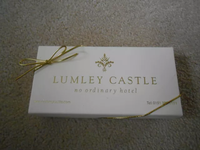 Lumley Castle, Durham - Gift Box Approx 6.5" X 3"