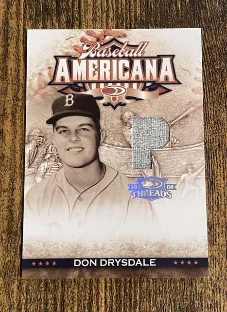 Don drysdale best sale jersey