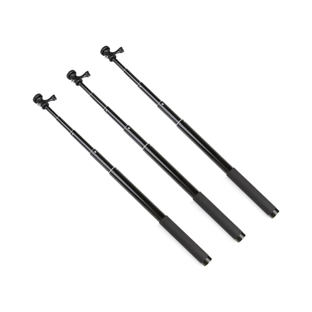 3 pz monopiede selfie stick estensibile 1,5 m con foro vite 1/4 di pollice per il suo T9A5