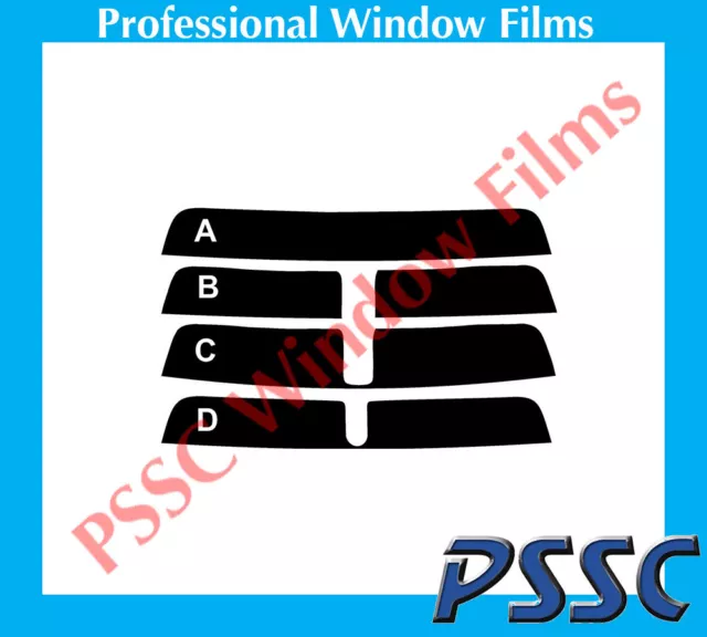 PSSC Pre Cut Sun Strip Car Window Films - Jaguar XJL Series 2003 to 2010