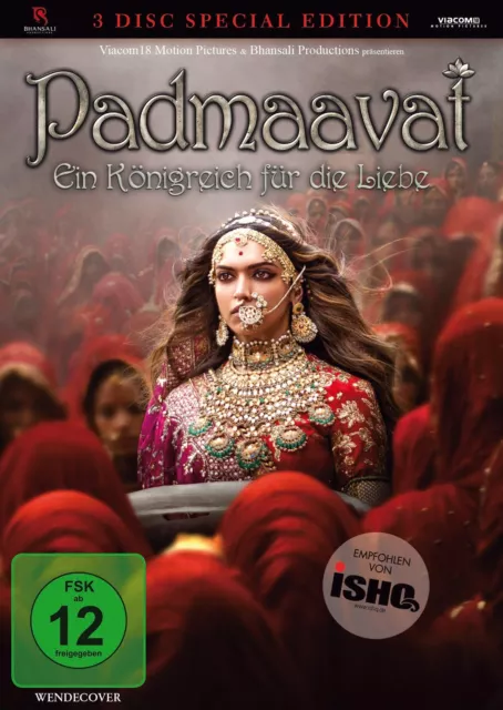 Padmaavat (3 Disc Special Edition) Blu-ray *NEU*OVP*