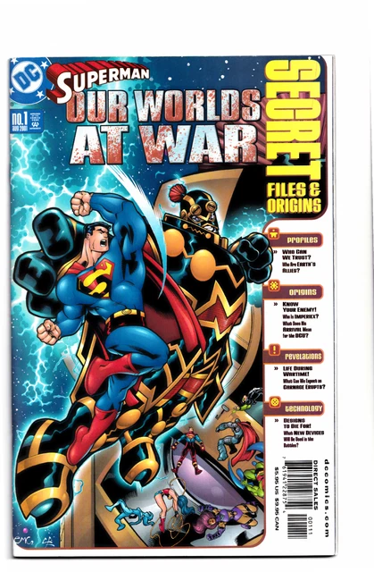 Superman: Our Worlds at War Secret Files & Origins #1 DC 2001 Comics