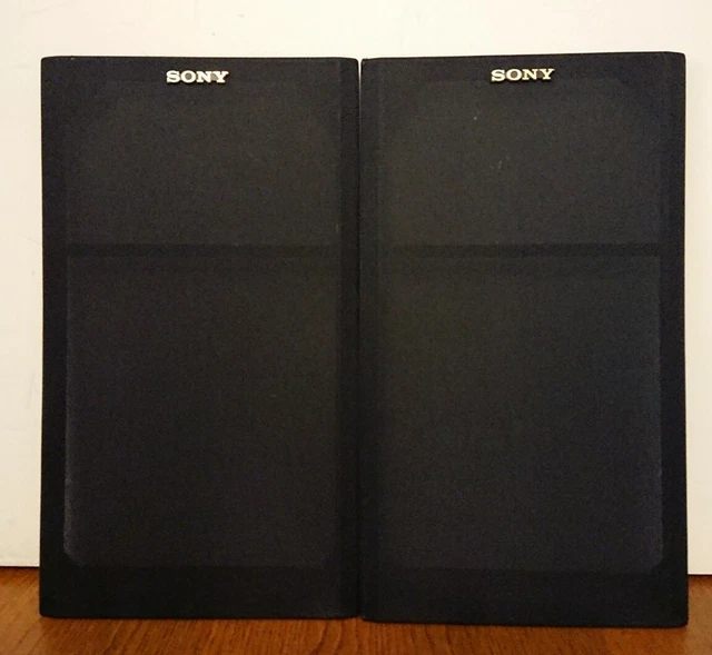 PAIR OF SONY APM101ES Speaker Grille Cloth Fabric Covers Grill Genuine