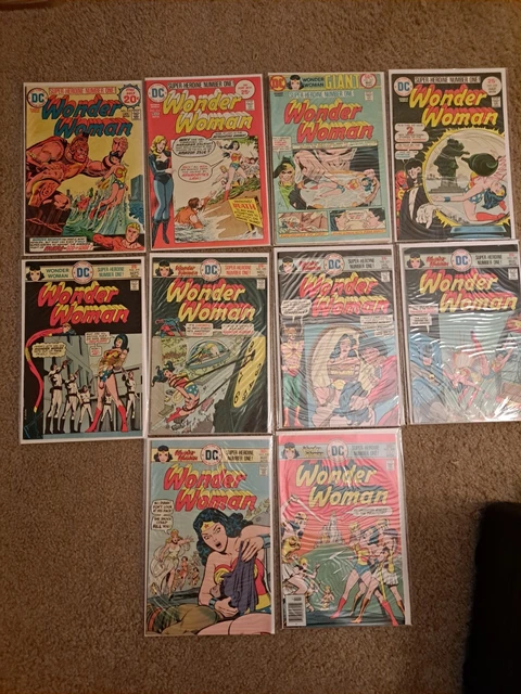 Wonder Woman #215 216 217 218 219 220 221 222 223 224