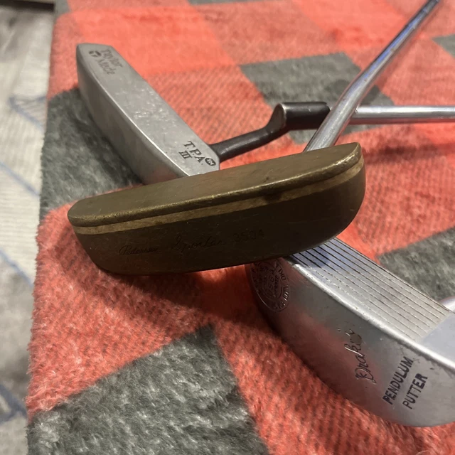 LOT OF 3 Putters Taylormade TPA III DRAKES PENDULUM PUTTER PEDERSEN