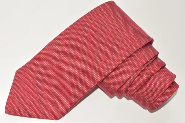 DAVID DONAHUE RED MEN'S NECK Tie W:3 1/4" BY L:60"
