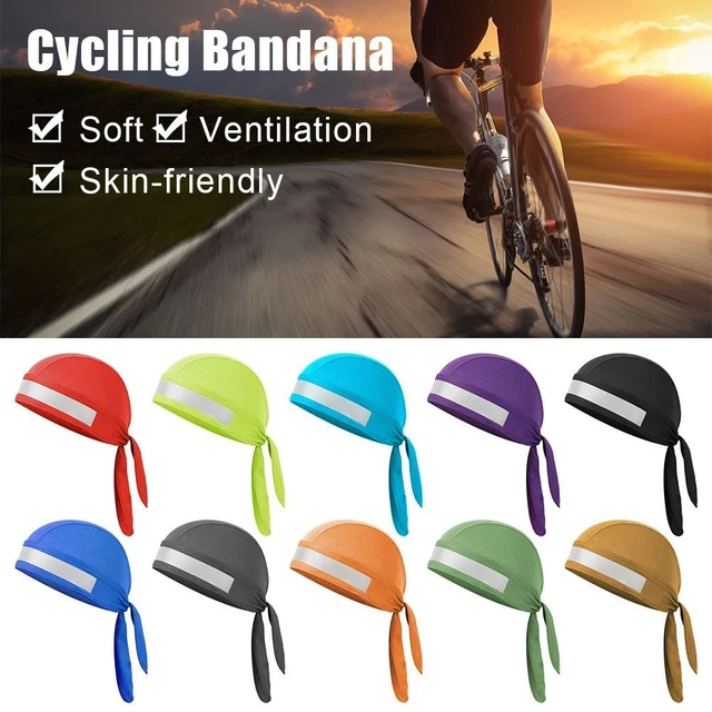Chapeau de vélo Bandana Cyclisme Casquette de vélo Foulard tête de pirate