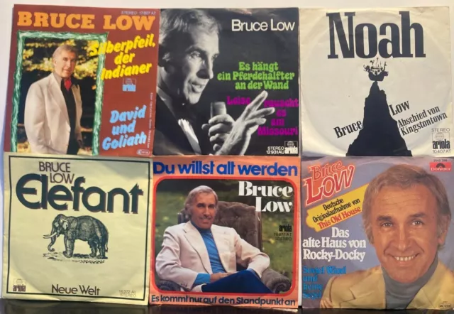 Bruce Low - Noah - SAMMLUNG - Singles (7") - Konvolut - Schlager - Multi Rabatt