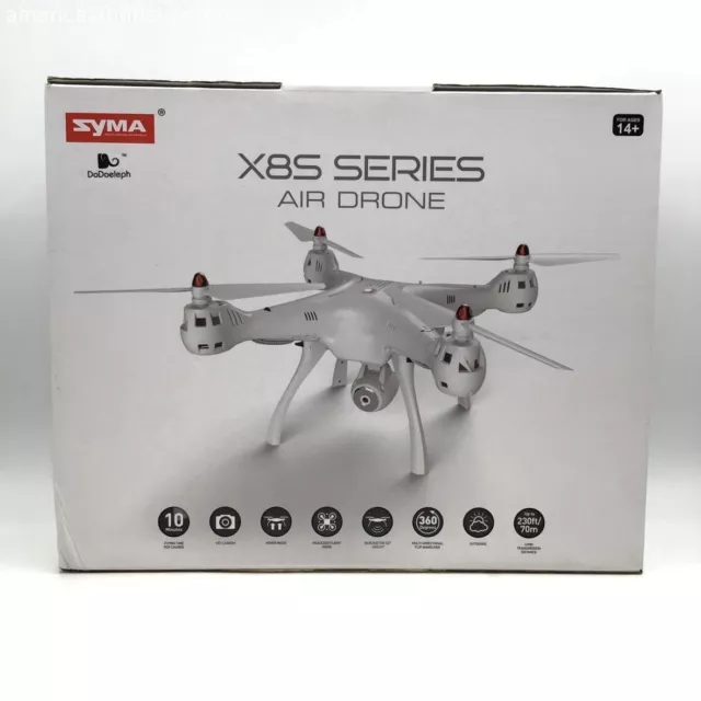 Syma X8SW Series 360 Flip 2.4Ghz Frequency RC System HD Camera Air Drone