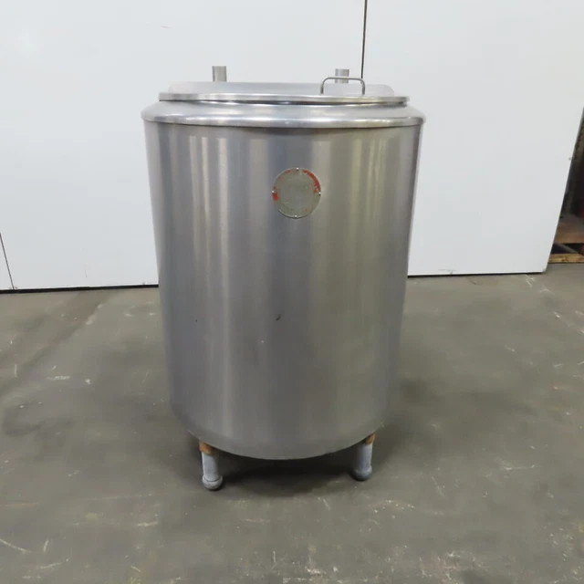 Cherry Burrell UAMS50 Univat 50 Gallon Stainless Steel Jacketed Mix Tank Cherry Burrell UAMS50 Univat 50 Gallon Stainless Steel Jacketed Mix Tank
