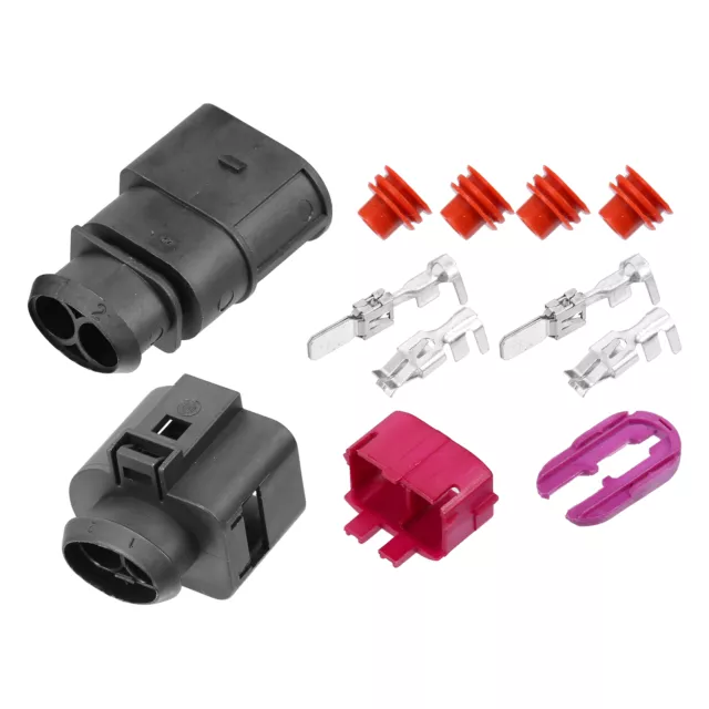 1 Set No.1J0973852/1J0973752 2 Pin Sigillato Connettore per VW per Audi