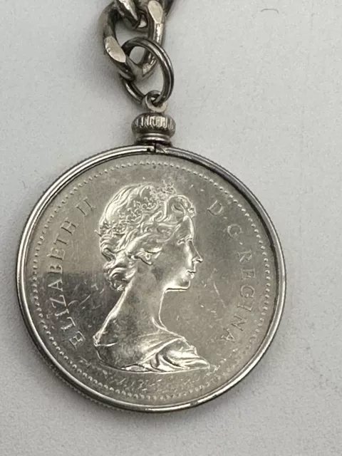 CANADIAN DOLLAR 1979 Queen Elizabeth II Keychain Encased Coin £15.18 ...